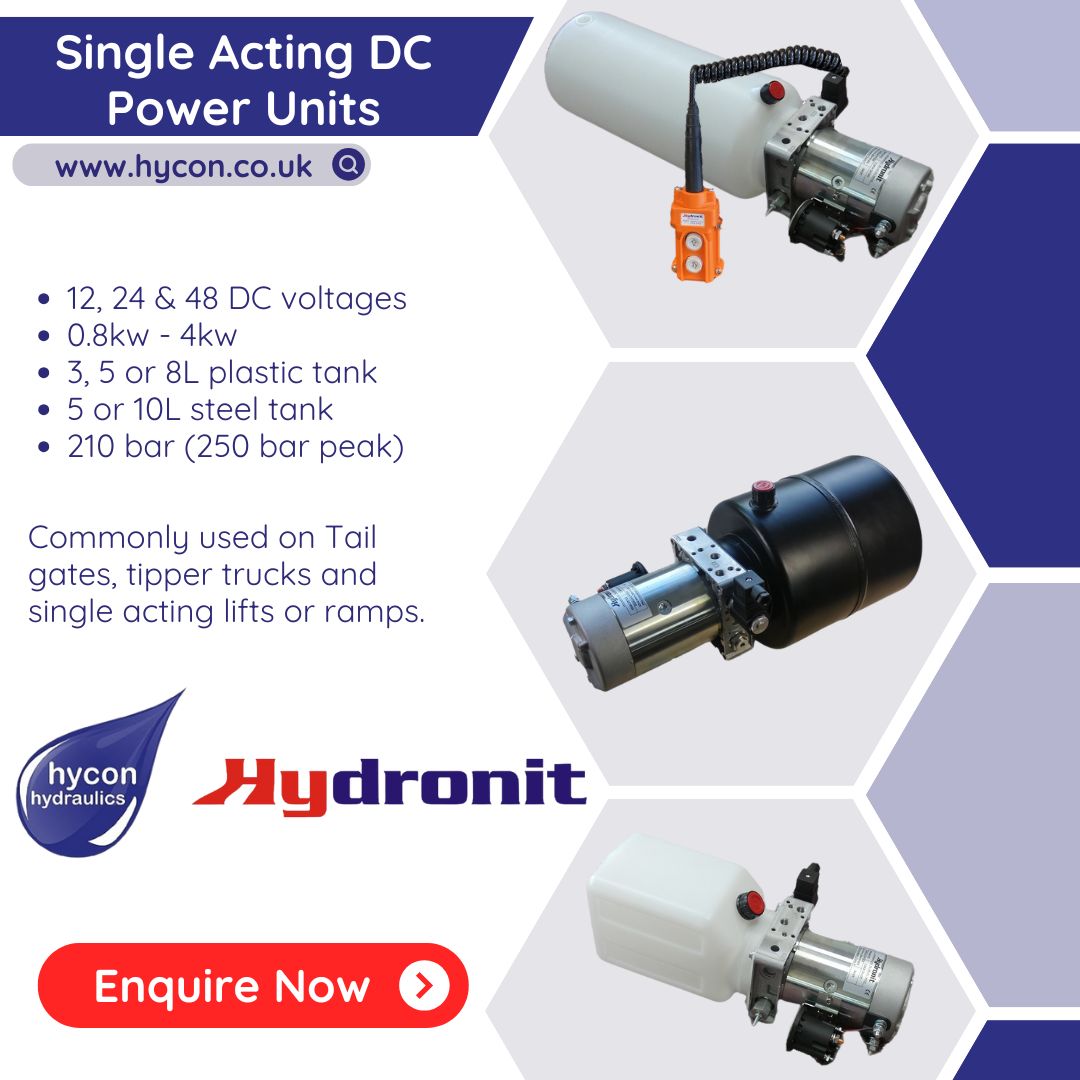 Single Acting DC Compact Power Units