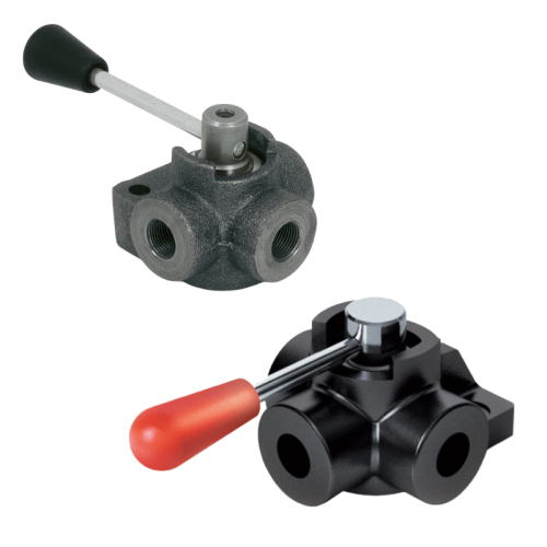 3 Port Manual Rotary Diverters