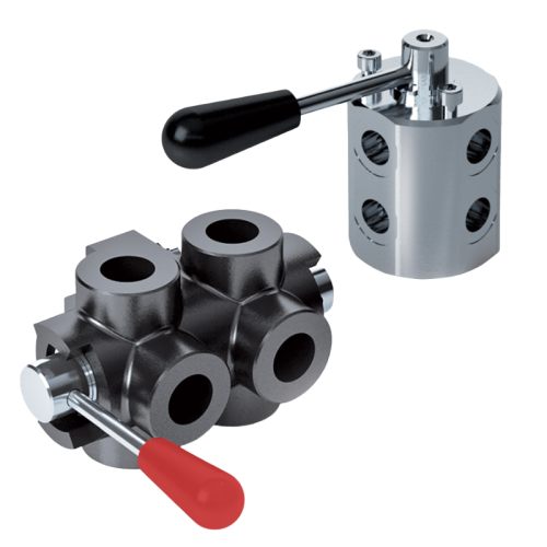 6 Port Manual Rotary Diverters