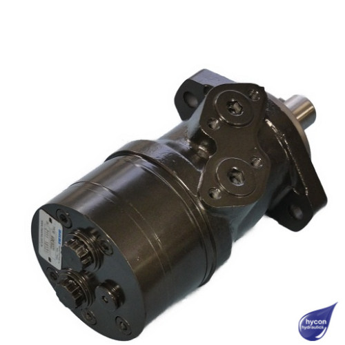 2 Bolt Flange - Rear Ported - 25mm Parallel Shaft