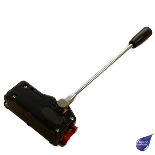 CABLE LEVER WITH CENTRAL LOCKING