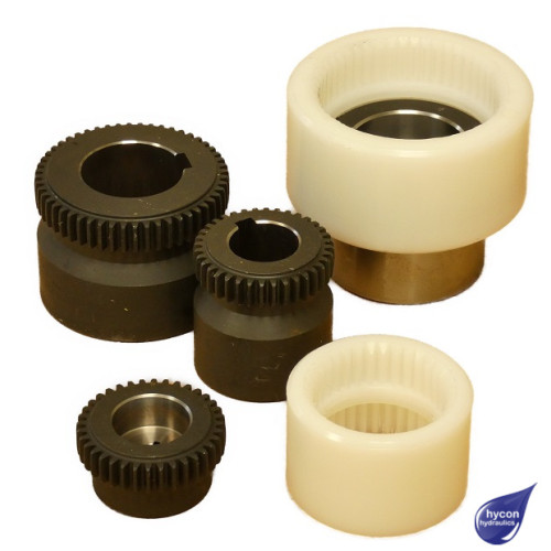 DRIVE COUPLING STEEL GROUP 0.5 PUMP 1:8 D80 MOTOR 0.55-0.75 KW 19MM