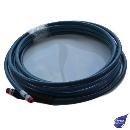 3/8" 30 MTR ALFAJET 400 BLUE JETWASH HOSE ASSEMBLY FEMALE X FEMALE