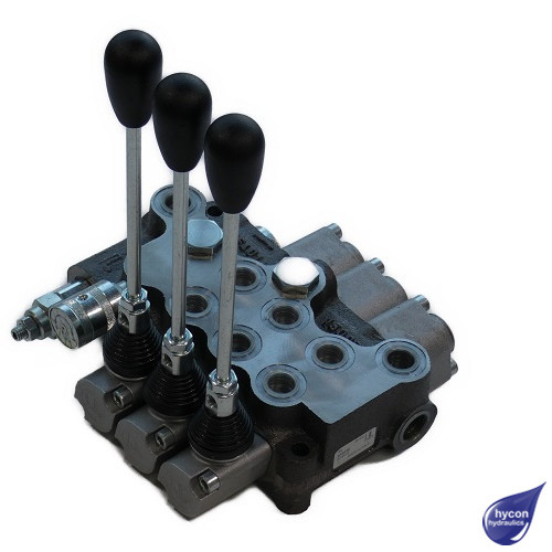 PICTURE OF BF401 3 LEVER VALVE WITH BUILT IN FLOW CONTROL