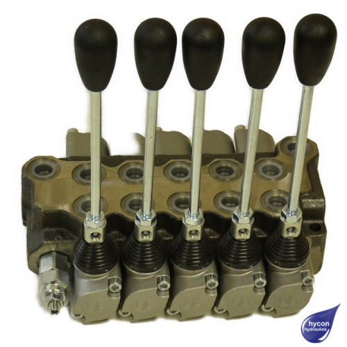 PICTURE OF BM40 5 LEVER DIRECTIONAL CONTROL VALVE