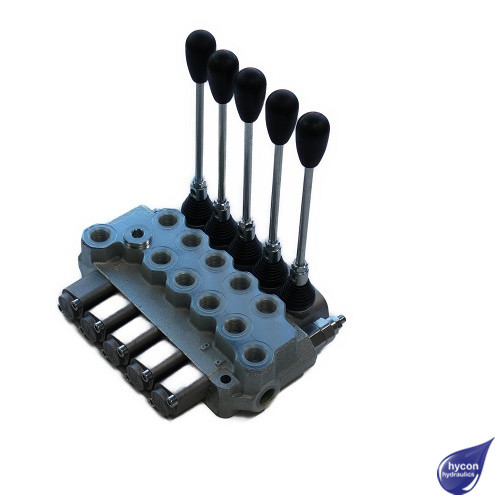 PICTURE OF BLB BM50 5 LEVER DIRECTIONAL CONTROL VALVE