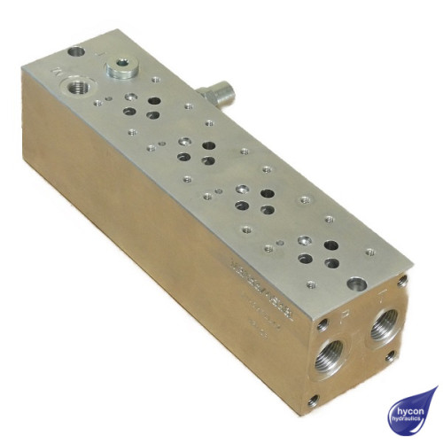 PICTURE OF OMT CETOP 3 ALUMINIUM SUBPLATE