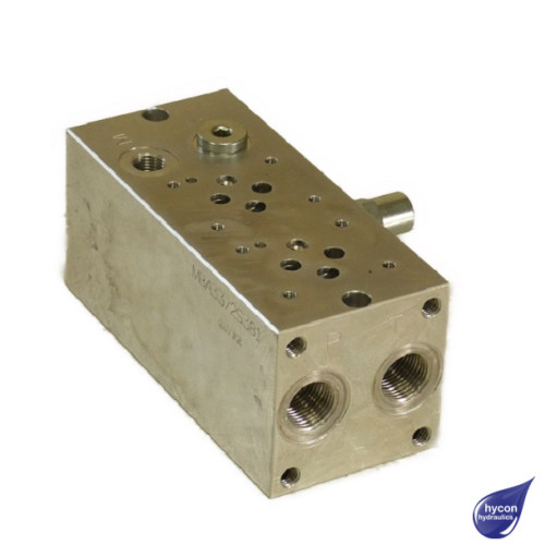 PICTURE OF OMT CETOP 3 ALUMINIUM SUBPLATE