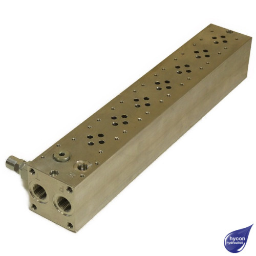 PICTURE OF OMT CETOP 3 ALUMINIUM SUBPLATE