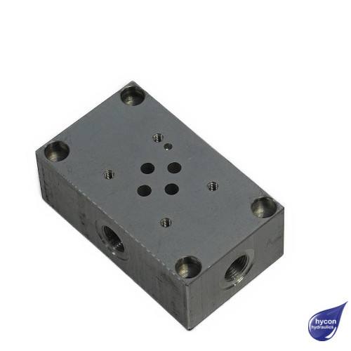 PICTURE OF OMT CETOP 3 SUBPLATE