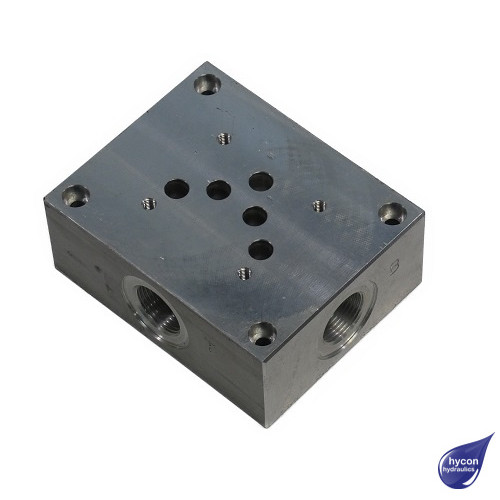 PICTURE OF OMT CETOP 5 SUBPLATE