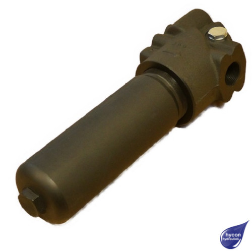 HIGH PRESSURE FILTER 420 BAR 1" BSP 135 L/MIN 10 MICRON INORGANIC ELEMENT