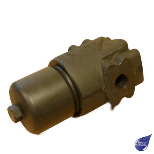 HIGH PRESSURE FILTER 420 BAR 1" BSP 125 L/MIN 6 MICRON INORGANIC ELEMENT