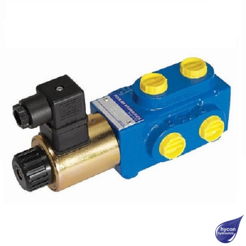PICTURE OF POCLAIN 6 PORT SOLENOID OPERATED DIVERTER VALVE