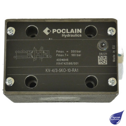 CETOP 5 MANUAL LEVER VALVE RA1 DETENTED