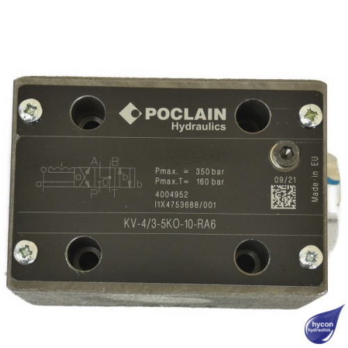 CETOP 5 MANUAL LEVER VALVE RA6 DETENTED