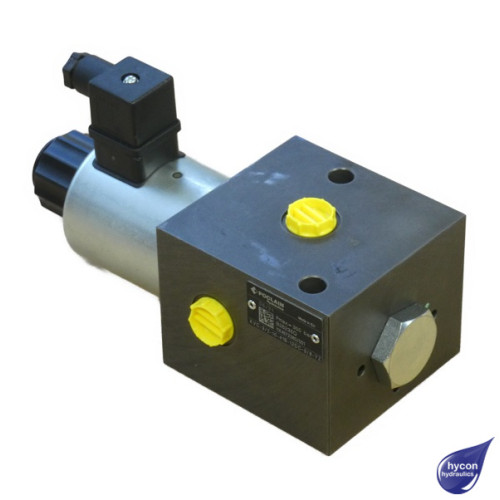 PICTURE OF POCLAIN 3 PORT SOLENOID OPERATED DIVERTER VALVE