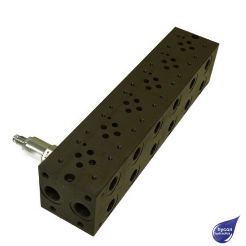 PICTURE OF MECABOR CETOP 3 MANIFOLD WITH RELIEF VALVE