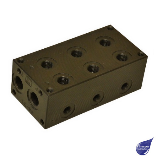 PICTURE OF MECABOR CETOP 3 HYDRAULIC MANIFOLD