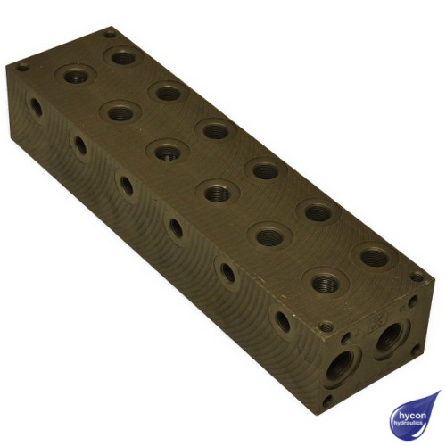 PICTURE OF MECABOR CETOP 3 HYDRAULIC MANIFOLD