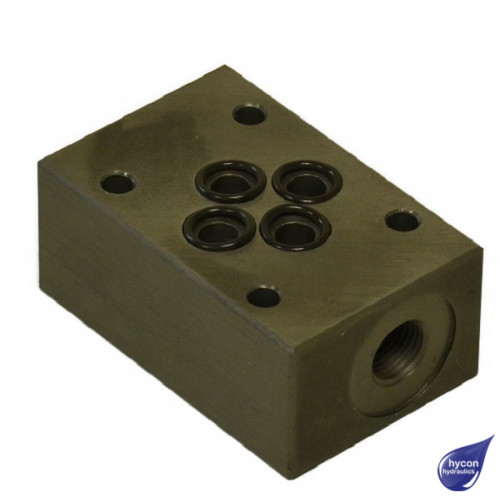 PICTURE OF MECABOR CETOP TEST POINT PLATE