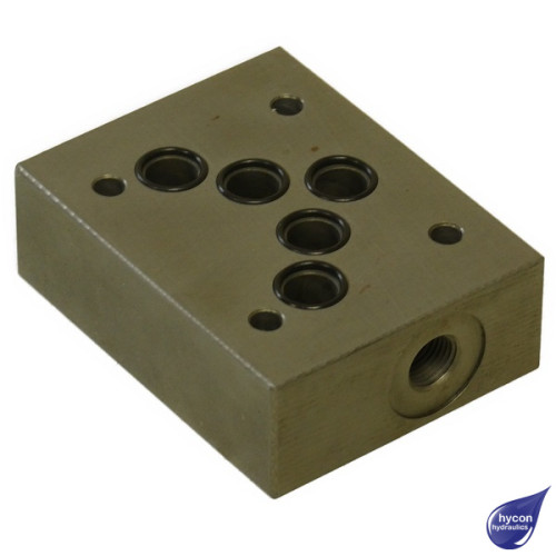 PICTURE OF MECABOR CETOP TEST POINT PLATE