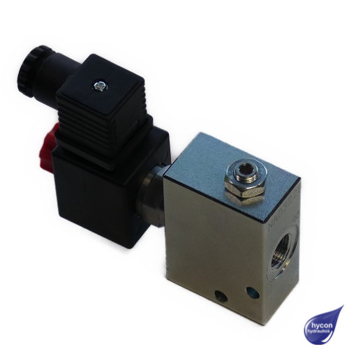 PICTURE OF NORMALLY OPEN POPPET VALVE SOLENOID OPERATED