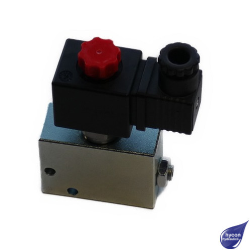 PICTURE OF NORMALLY CLOSED POPPET VALVE SOLENOID OPERATED