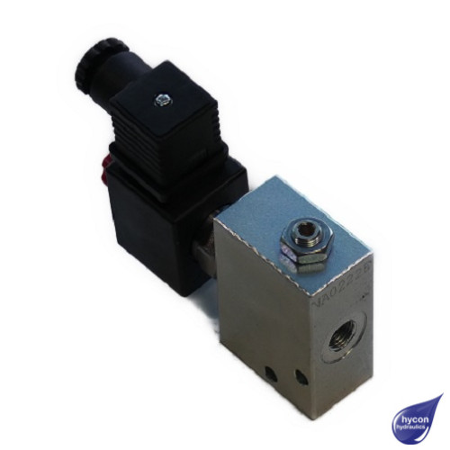 PICTURE OF NORMALLY OPEN POPPET VALVE SOLENOID OPERATED