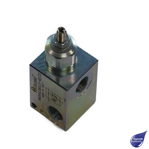 PICTURE OF OLEOWEB INLINE HYDRAULIC PRESSURE RELIEF VALVE