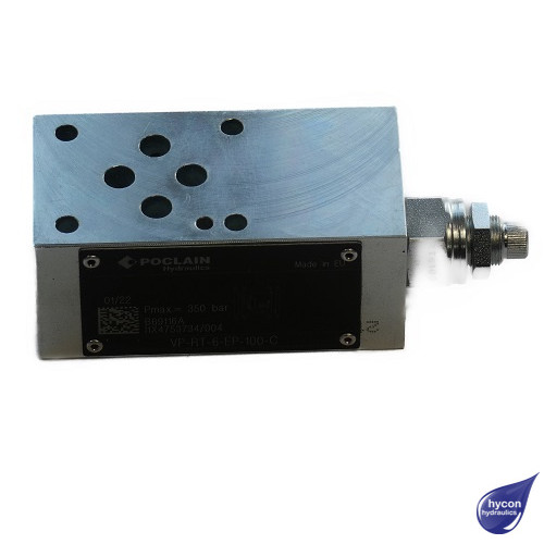 PICTURE OF POCLAIN CETOP 3 PRESSURE RELIEF VALVE