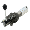 BLB BM30 1 Lever Valve with Pneumatic Operation Double Acting Spring Return