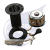 OMT Filler Breather Lockable with Key 87mm DIA Collar 150mm Length Basket Bayonet Closure