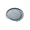 3 Hole Mounting Flange Bottom Ported 63mm DIA Pressure Gauge