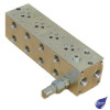CETOP 3 Aluminium Subplate 4 Section Side Ported Relief Valve 30-210 Bar