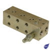 CETOP 3 Aluminium Subplate 3 Section Side Ports Relief Valve 30-210 Bar