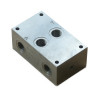 CETOP 3 Single Aluminium Subplate 3/8" BSP Side A&B Ports P&T Rear Ports