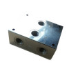 CETOP 5 SINGLE ALUMINIUM SUBPLATE 1/2" BSP SIDE A&B PORTS P&T REAR PORTS