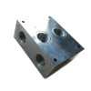 CETOP 5 Single Aluminium Subplate 3/4" BSP Side A&B Ports P&T Rear Ports