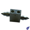Dual Pressure Relief Valve 3/8" BSP 40 LPM 10-100 Bar Range