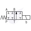Atos 4/2 NG6 Valve 80 L/Min 24DC P to B / P to A Sol B