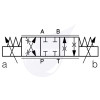 ATOS NG6 PROPORTIONAL VALVE ALL PORTS BLOCKED PROGRESSIVE 0 - 30 LPM 12VDC COILS FOR 24VDC DRIVERS
