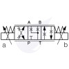 ATOS NG6 PROPORTIONAL VALVE P CLOSED / A & B TO T NEUTRAL LINEAR 0 - 10 LPM 12VDC COILS FOR 24VDC DRIVERS