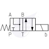 Atos 4/2 NG10 Valve 150 L/Min 110DC P Closed A&B to T Neutral Sol B