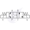 Atos 4/3 NG10 Valve 150 L/Min 24DC P Closed A&B to T Neutral
