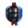 OMT Diaphragm Accumulator 0.16 Litre 250 Bar 1/2" BSP