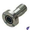 STRAIGHT MALE FLANGE 1" BSP 56MM PCD 10MM BOLTS