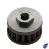 Oil Suction Strainer 90 Micron 1/4" BSP 10LPM 50mm Dia 32mm Long Steel Ends