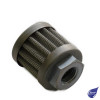 Oil Suction Strainer 90 Micron 1/4" BSP 6LPM 32mm Dia 37mm Long Steel Ends