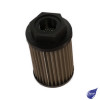 Oil Suction Strainer 125 Micron 1" BSP 80LPM 86mm Dia 165mm Long Plastic Ends